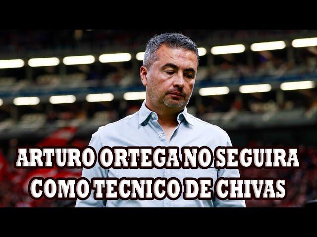 Arturo Ortega No Continuara Como Tecnico De Chivas Y Directivos Estan Buscando Un Dt Europeo