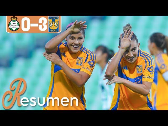 SANTOS 0-3 TIGRES J7 | Quinto TRIUNFO seguido de las AMAZONAS