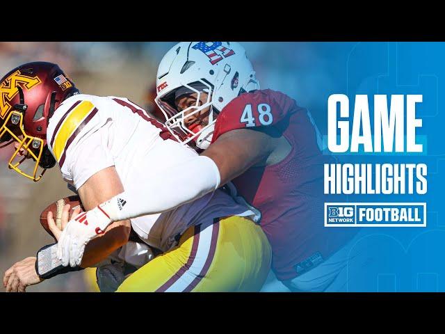 Minnesota at Rutgers | HIGHLIGHTS | Big Ten Football | 11/9/24