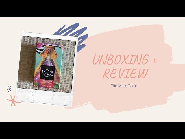 UNBOXING + REVIEW THE MUSE TAROT