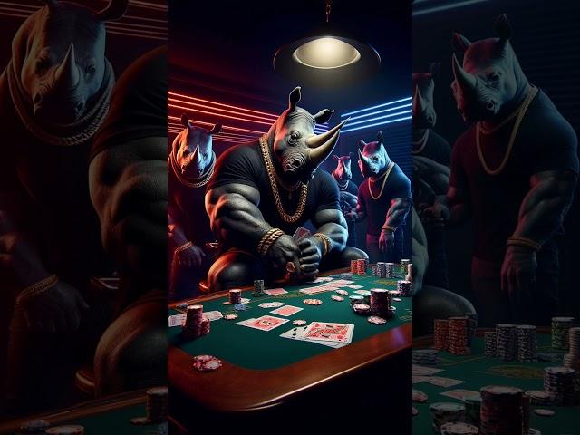 Wild Card Clash #shorts #animals #ai#funny #friends