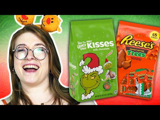 Irish People Try American Christmas Snacks