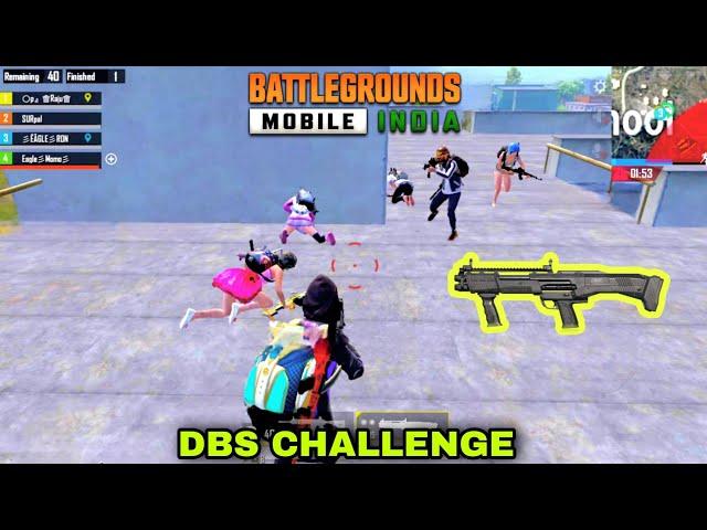 BGMI | DBS CHALLENGE INTENSE MATCH RUSH GAMEPLAY