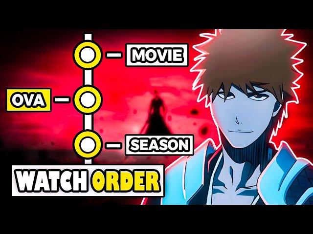 How To Watch Bleach in The Right Order! [UPDATE]