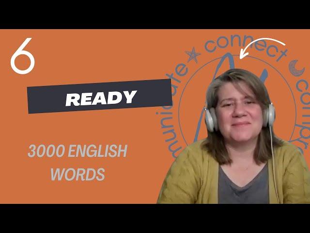 Learn English Vocabulary: "Ready" - Definitions, Usage, Collocations, and Opposites 6/3000