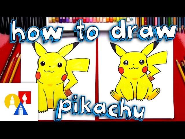 How To Draw Pikachu (with color)