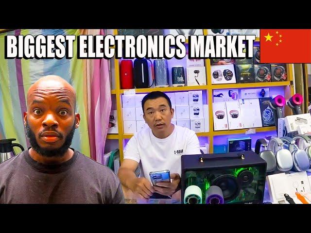 The WORLDS BIGGEST ELECTRONICS MARKET in Shenzhen, China 