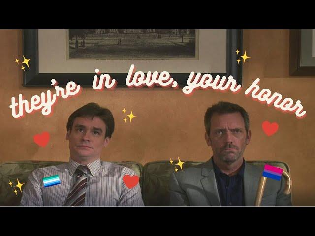 house and wilson being totally platonic for almost five minutes "straight"