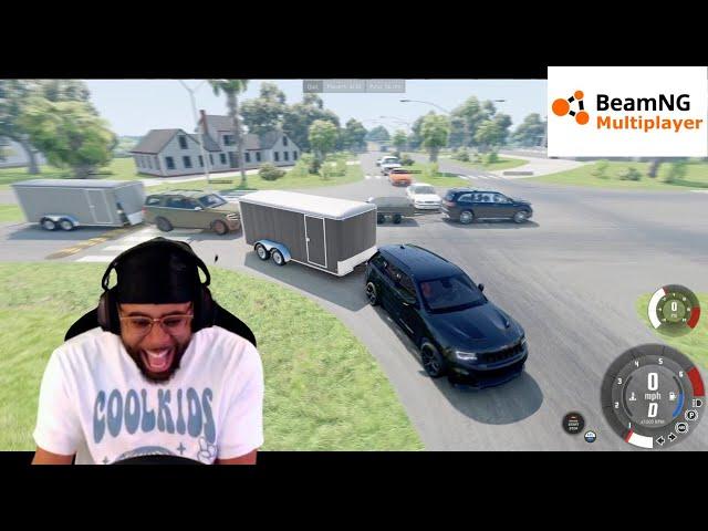 WE HAD A TRACK DAY IN BEAMNG.DRIVE lmaooo