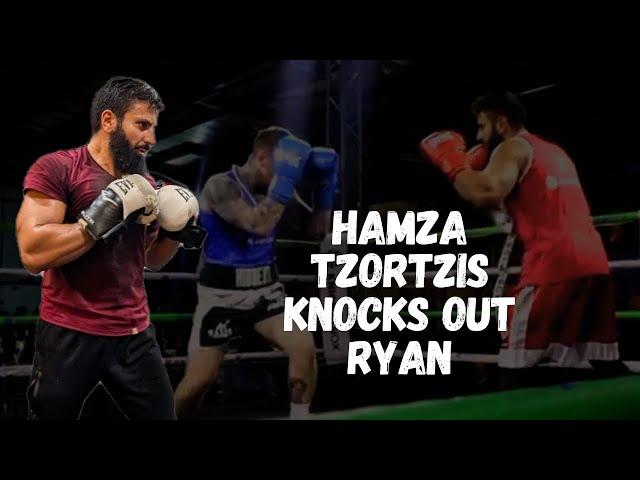 Hamza Tzortzis Knocks Out Ryan: Boxing Fight Highlights - Including 2nd Round KO