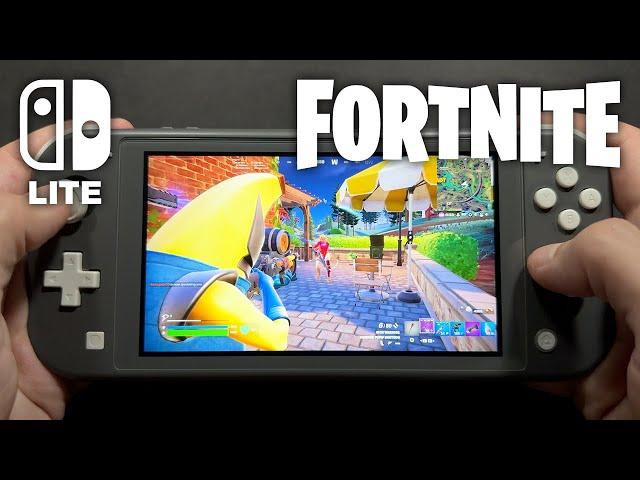 Fortnite on Nintendo Switch Lite #704