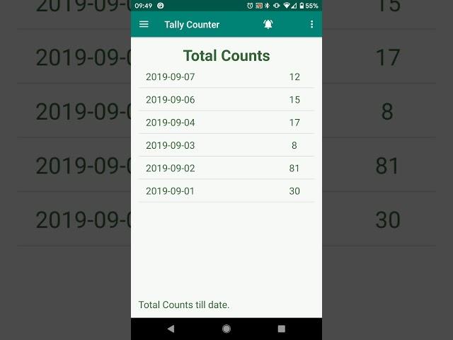 How to start using tally counter app