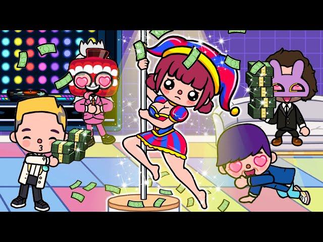 I Turned Into Pomni To Feed My Niece  The Amazing Digital Circus | Toca Life World | Toca Boca