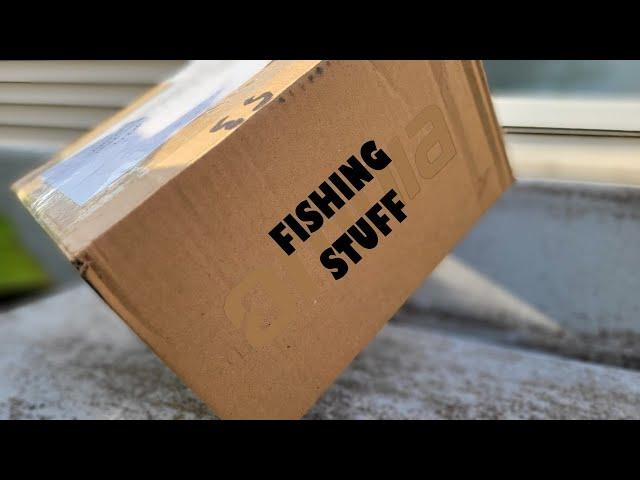 I bought some fishing stuff