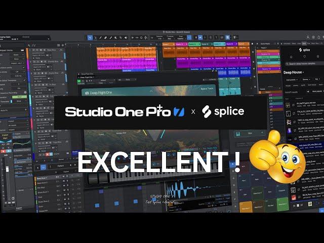 STUDIO ONE 7  - Test Splice Integration (Nights Lights Remix 2) -  Let's Play 3