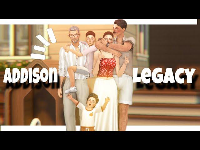 В ГОСТЯХ У ДИНАСТИИ АДДИСОН || Летний геймплей The sims 4 | Pt.4