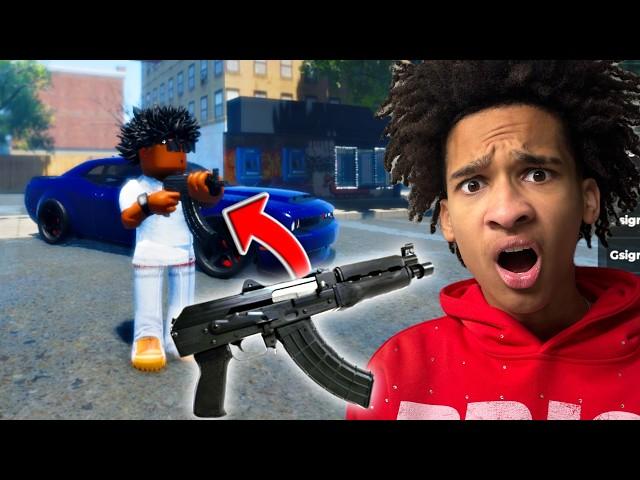 I STOLE 7.62 BLACKOUT DRACO FROM MY OPPS IN ROBLOX THA BRONX 3