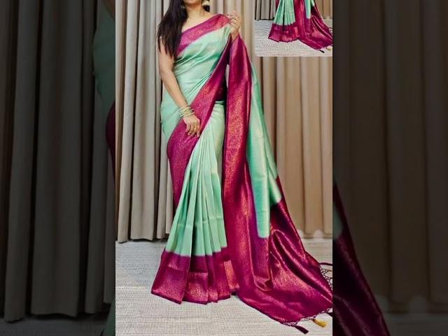 Kubera pattu saree Copper zari soft silk saree WhatsApp 99440 85699