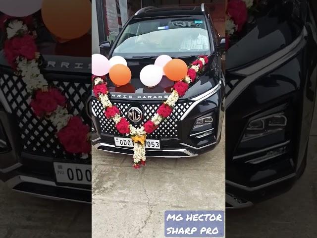 MG HECTOR SHARP PRO STARRY BLACK#mgmotors #hector