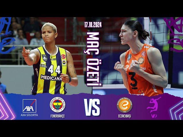 Fenerbahce Medicana vs Eczacibasi Dynavit | 2024-25 AXA SIGORTA CHAMPIONS CUP Highlights