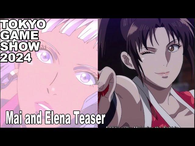 Street Fighter 6 Mai and Elena Reveal Teaser TGS 2024