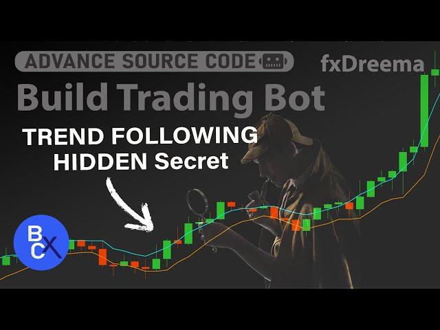 TREND FOLLOWING Strategy HIDDEN Secret | trend following strategies (Build a forex EA Robot)
