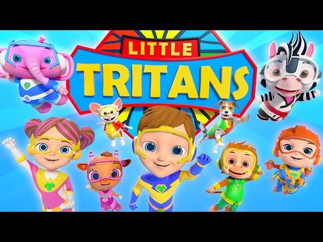 Little Tritans | Nursery Rhymes and Kids Songs | Cartoon Videos for Toddlers by Little Treehouse