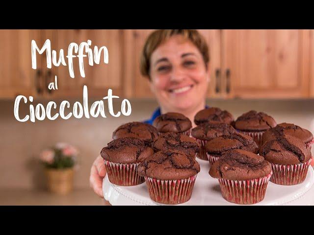 CHOCOLATE MUFFINS Easy Recipe by Benedetta - Chocolate Muffins Easy recipe