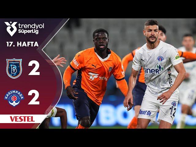 Vestel | Başakşehir (2-2) Kasımpaşa - Highlights/Özet | Trendyol Süper Lig - 2024/25