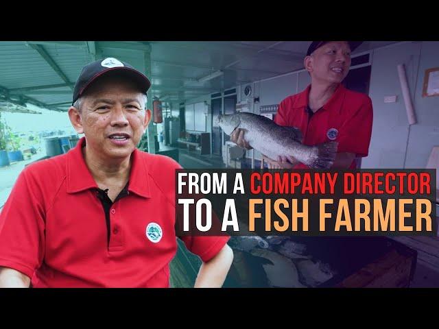 Tired of Corporate Life, He Started his own Fish Farm in SG