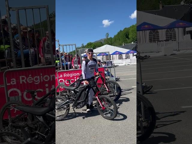 Amaury Pierron travels in style everywhere he goes 