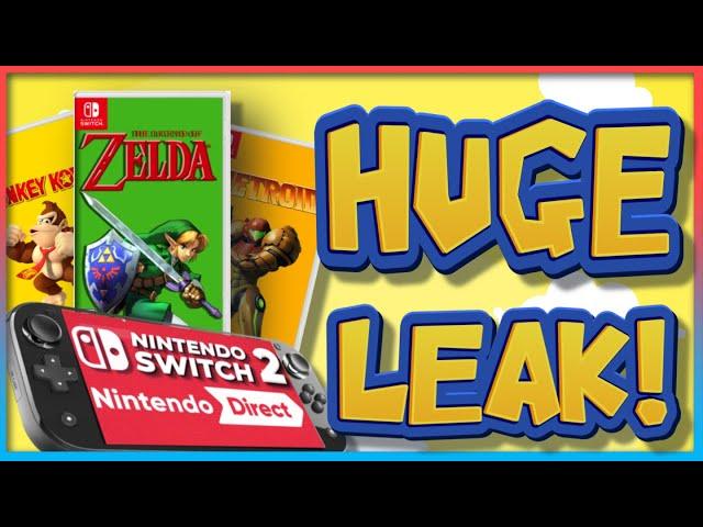 NEW Nintendo Switch 2 Leaks Appear! | Nintendo Switch 2 Joycons , Release  & MORE!