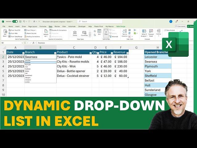 How to Create a Dynamic Drop-Down List in Excel