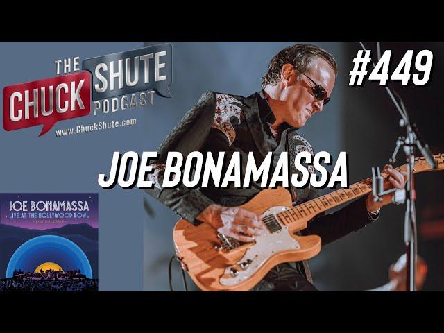 Joe Bonamassa Discusses Social Media, New Album, Collaboration with Train & More! | Chuck Shute