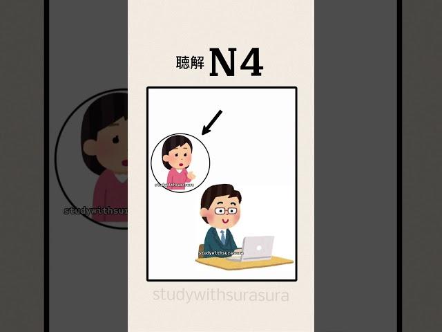 N4 listening practice #japaneselanguage #jlptn4 #n4 #jlpt #japanese