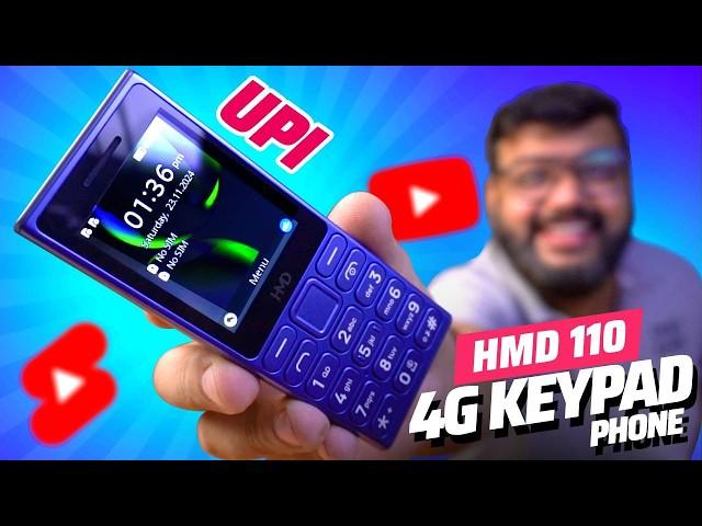 I Bought HMD 110 4G Keypad Phone with UPI - REAL TRUTH!!  Best Keypad Phone with YouTube!