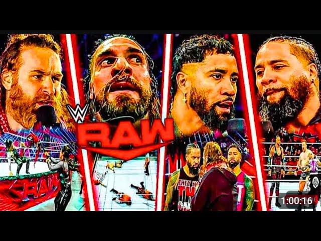 WWE Raw 17/11/2024 Highlights Full HD WWE Monday Night RAW 17/11/2024 Highli...