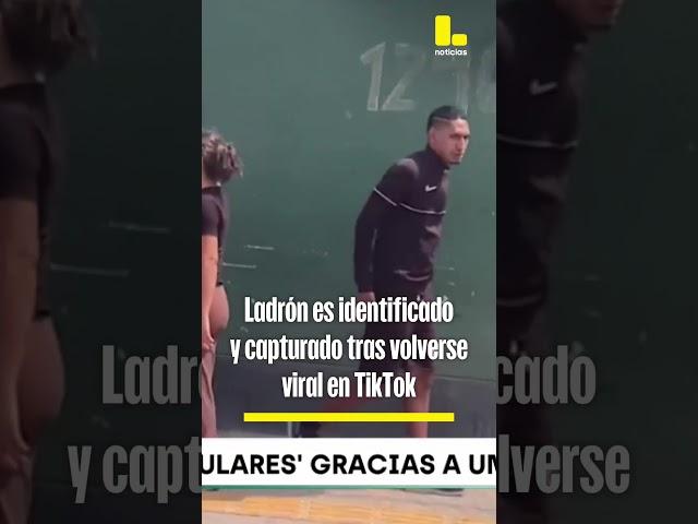 Ladrón fue capturado luego de volverse viral en TikTok en Perú