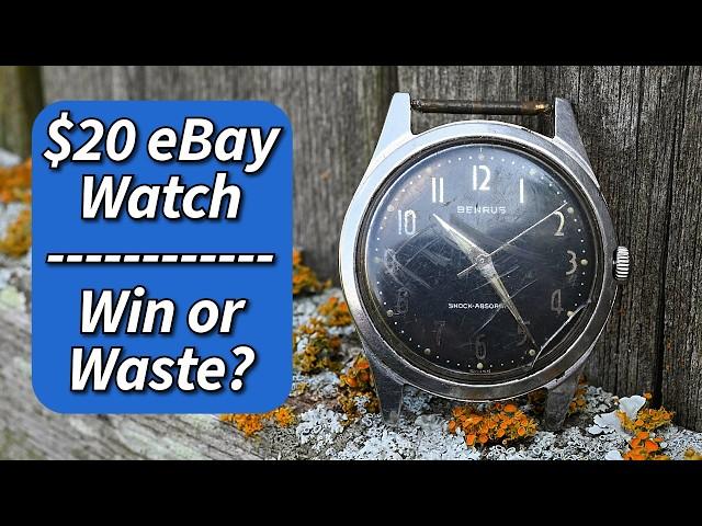 The $20 Benrus: A Bargain Bin Watch Worth Fixing?