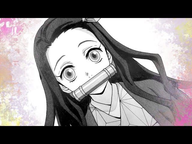 How to draw Nezuko Kamado | Demon Slayer | Step by step Tutorial