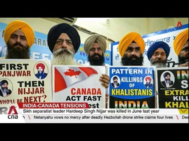 Canada and India expel each other's top diplomats amid row over Sikh separatist's murder