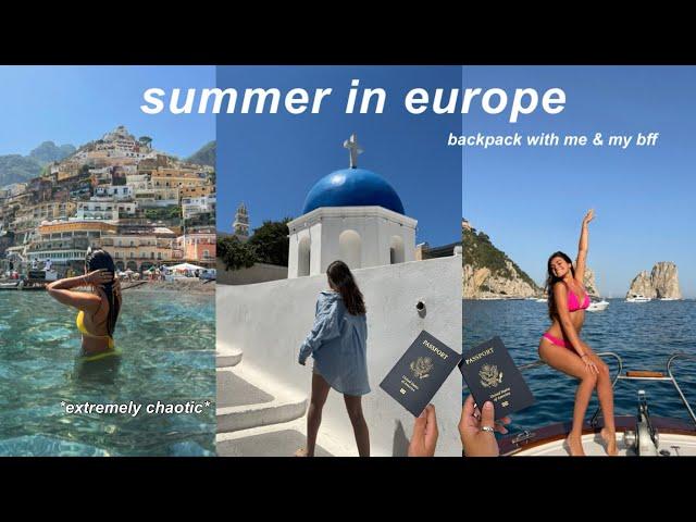 backpacking through greece, italy, & france — the final study abroad vlog