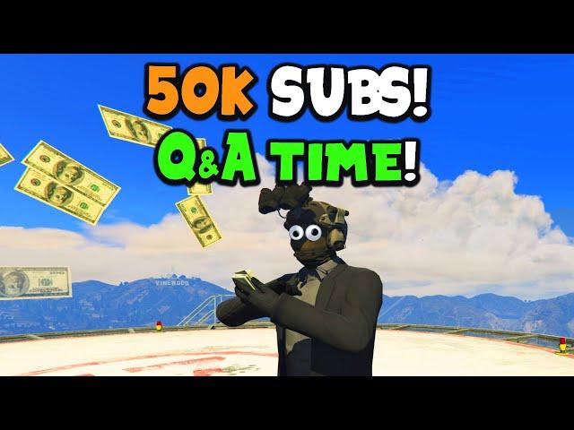 50,000 Subscriber Q&A Announcement!