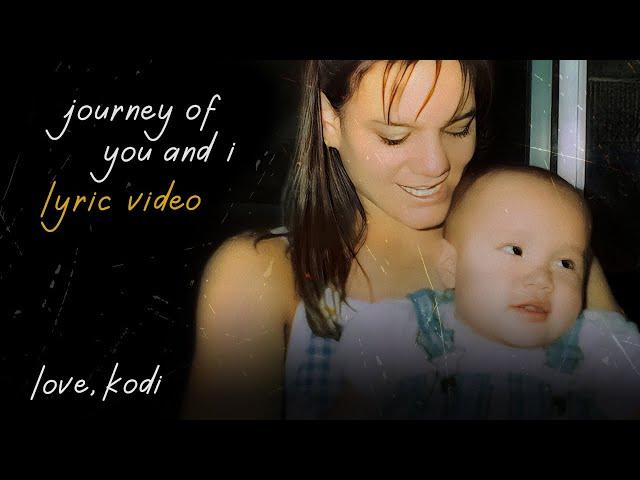 "Journey of You and I" by Kodi Lee | Lyric video