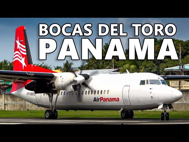 INSANELY CLOSE Fokker 50s in Panama! Plane Spotting in Bocas del Toro (BOC/MPBO)