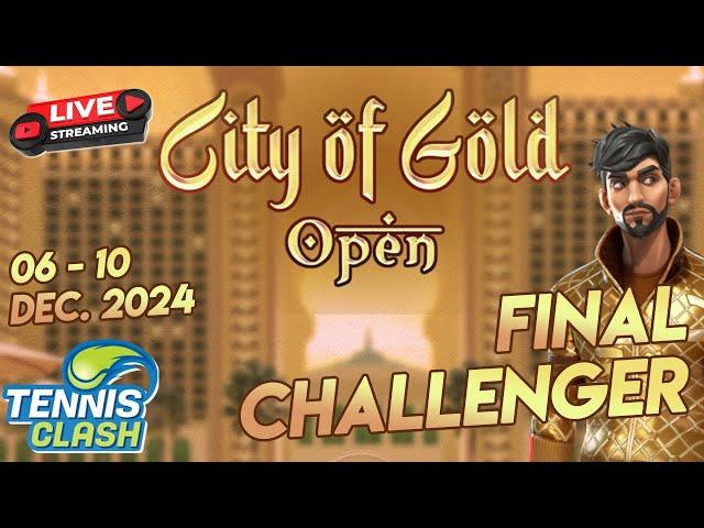 Tennis Clash 2024 City of Gold Open Challenger Final Round [December 2024]