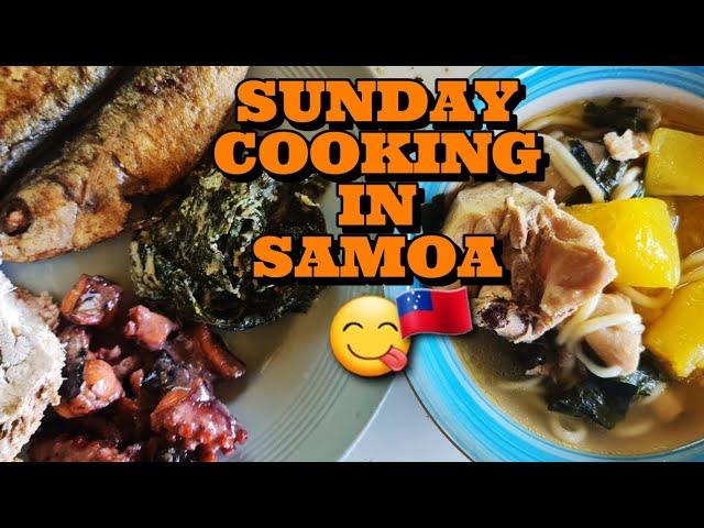 YUMMY SAMOAN FOOD | COOKING EPISODE | MatamaugaAgroFarming | Samoa