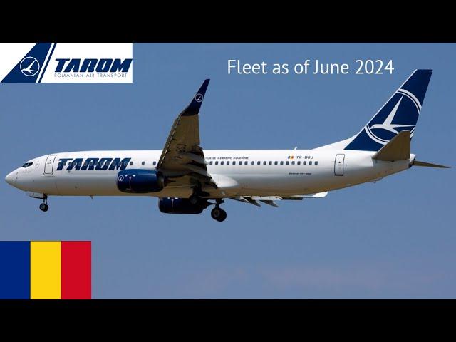 TAROM Fleet as of June 2024