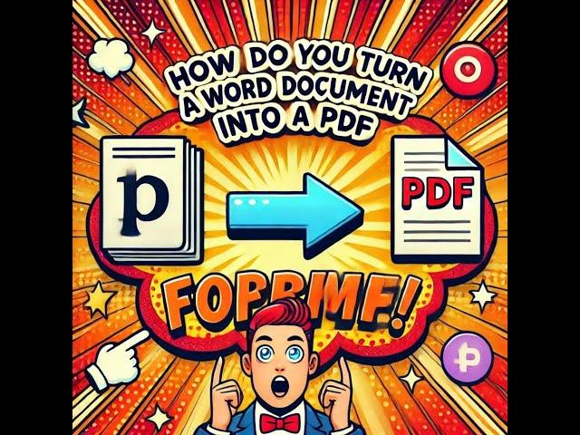 How to Convert Word to PDF in under 2 minutes! (No Software Needed)