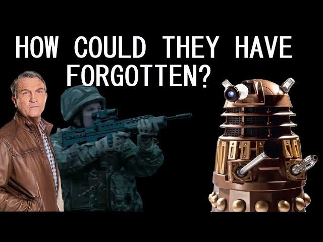 Why do people keep forgetting about the Daleks?